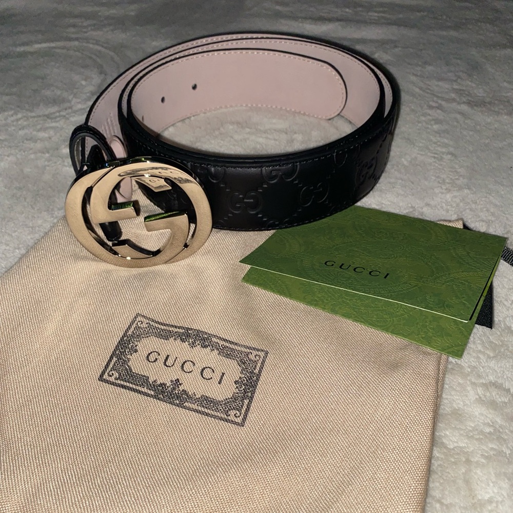 Gucci Belt (Black) Mens size 95 EU